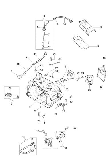 Picture of Basamento MT 2600 Motosega