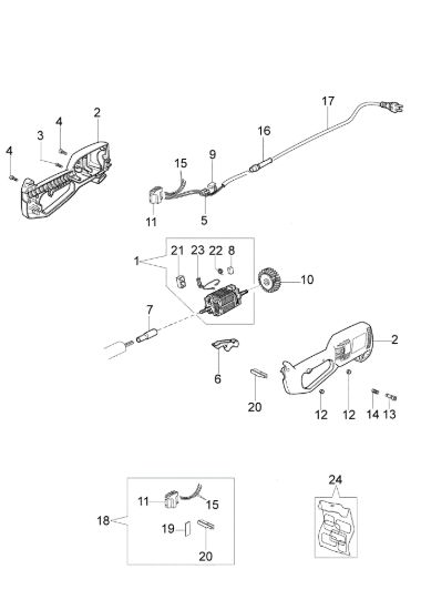 Picture of Motore elettrico 8060 Trimmer elettrico