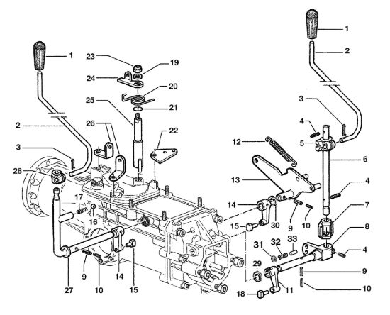 Picture of Comandi interni KAM 5 HF Motocoltivatore