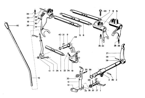 Picture of Comandi interni 600 Motocoltivatore