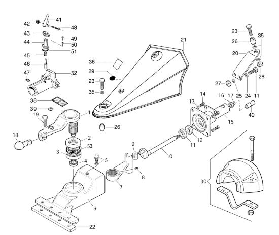 Picture of Movimento in bagno d'olio L0101500 MAK 17 (Fino/Until 2009) Motocoltivatore
