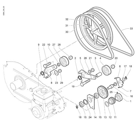 Picture of Ingranaggi 122 Motozappa