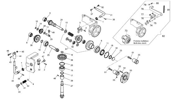 Picture of Ingranaggi 115 (Fino/Until 2011) Motozappa