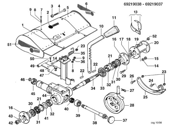 Picture of Fresa con quickfit 69219038/69219037 KAM 4 (Fino/Until 2012) Motocoltivatore