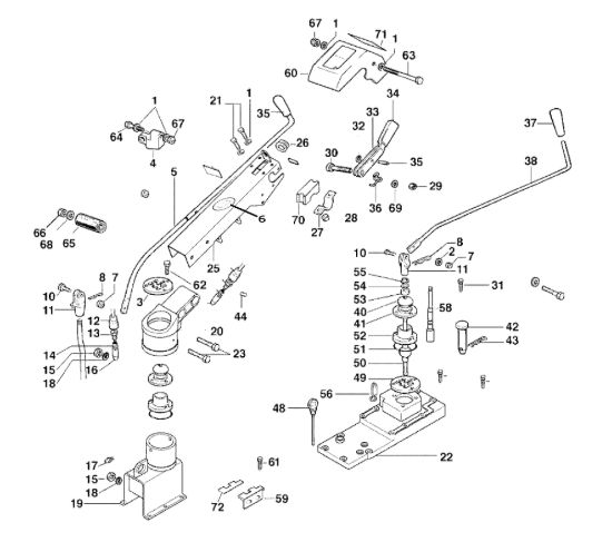 Picture of Piantone e impedimenti MAK 18 Motocoltivatore