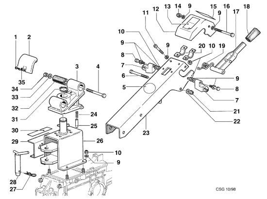 Picture of Piantone KAM 5 JUNIOR (Solo per il mercato francese) EN 709 Motocoltivatore