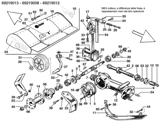 Picture of Fresa 69219013/69219008/69219012 MAK 16 (EN 709) Motocoltivatore