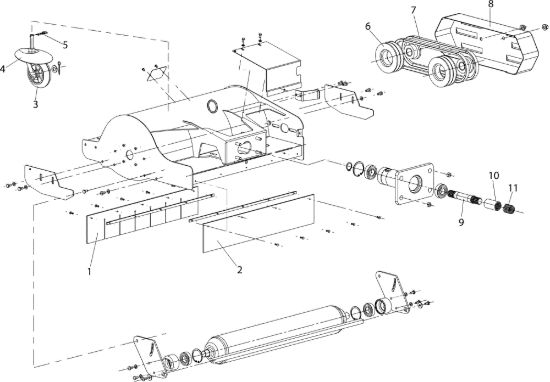 Picture of Esploso 1 L0091000 Trinciasarmenti TR 650