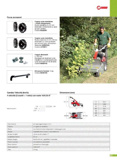 Picture of Accessori trinciasermenti Trinciasarmenti