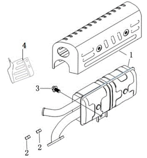 Picture of Marmitta 104 S (K800 HC) Motozappa