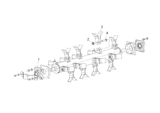 Picture of Esploso 2 Trinciasarmenti TR80