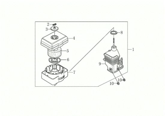 Picture of Filtro aria MOTORE K900 H Motore