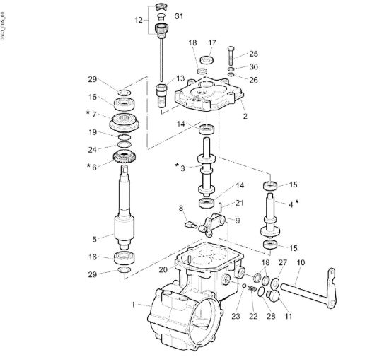 Picture of Ingranaggi (Cambio) (1/2) NTR 270 V (Fino/Until 2009) Transporter
