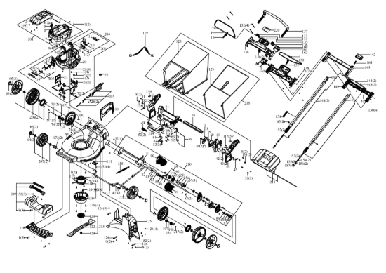 Picture of Esploso della macchina KG760E.9 Kress