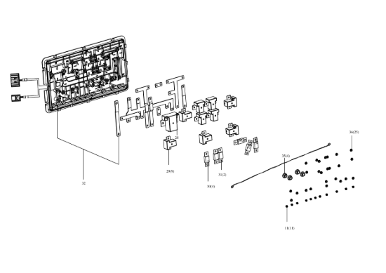 Picture of Esploso della macchina KAC875E Kress