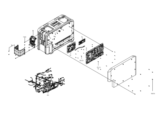 Picture of Esploso della macchina KAC877E Kress