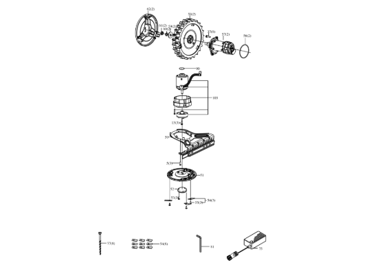 Picture of Ruote e accessori KR101E Kress