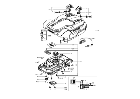 Picture of Esploso KR122E Copertura Kress