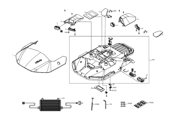 Picture of Esploso KR136E Copertura Kress