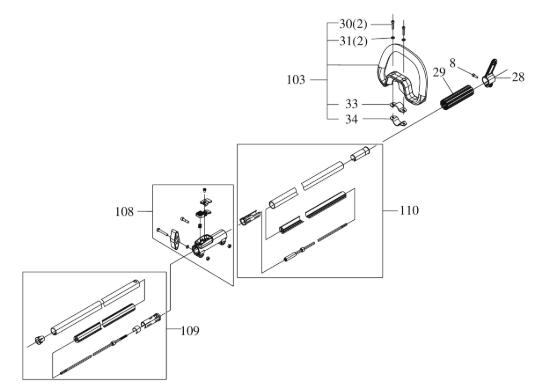 Picture of Esploso KC120.9 Tubo Kress