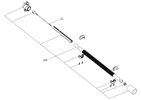 Picture of Esploso KC240.9 6 Tubo Kress