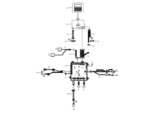 Picture of Esploso KR111 Circuito Impianto elettrico Kress