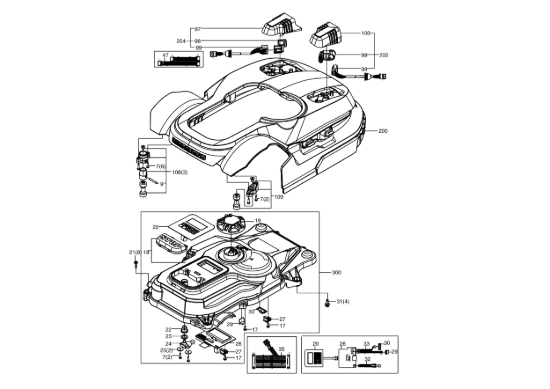 Picture of Esploso KR112 Copertura Kress