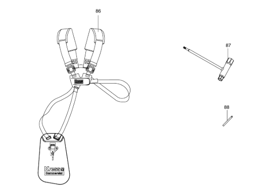 Picture of Esploso KC170.9 Accessori Kress