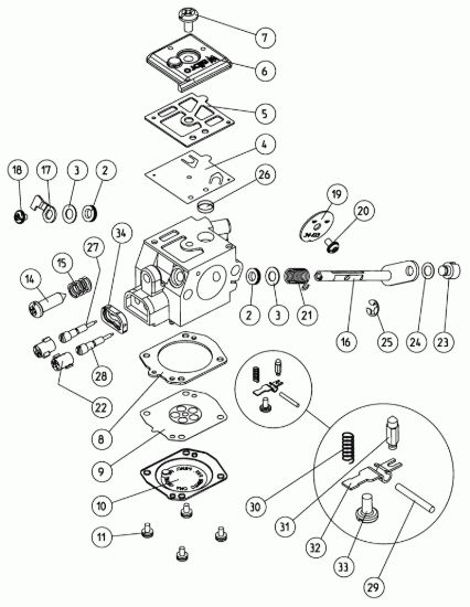 Picture of Carburatore HDA per serie 1200 