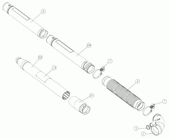 Picture of Tubi prolunga e gomito BL77F