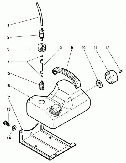 Picture of Serbatoio miscela 