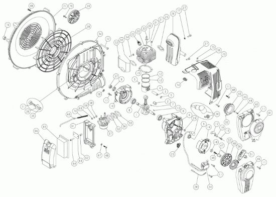 Picture of Motoventola serie L3E carb. vaschetta CN 