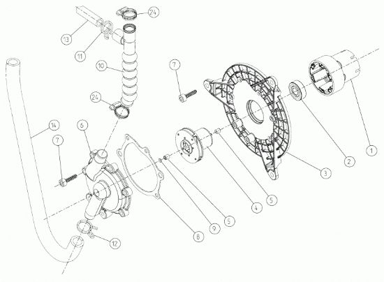 Picture of Pompa spinta M1200