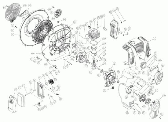Picture of Motoventola filetto metrico M1200 E prodotto dal pa/Eur5/Cn