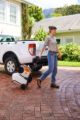 Carrello con Serbatoio dell'acqua Stihl