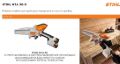 Potatore Stihl Gta 30 a batteria