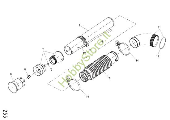 Picture of Tubo prolunga AT 9000 Atomizzatore