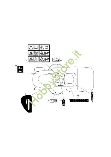 Picture of Etichette (1/2) EF 103/22 V Cat. 2020 Trattorino