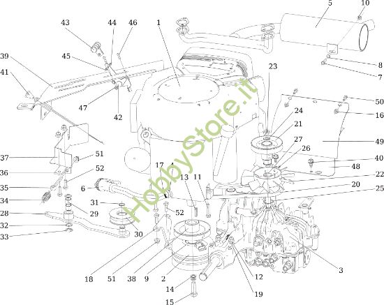 Picture of Motore TUAREG 92 EVO Cat.2020 Trattorino