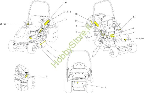 Picture of Etichette TUAREG 92 EVO Cat.2020 Trattorino