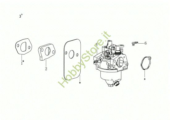 Picture of Carburatore LH 53 TK Rasaerba