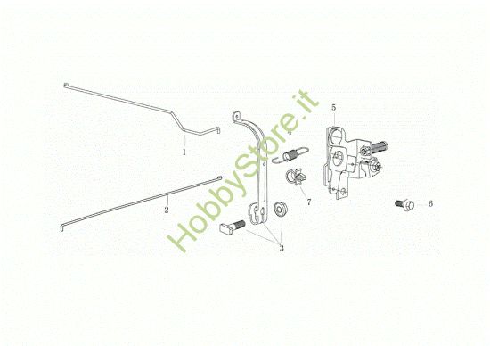 Picture of Leve di controllo LH 53 TK Rasaerba