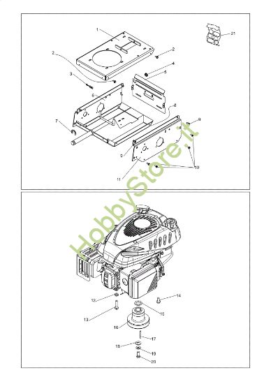 Picture of Telaio DEB 528 Sfalciatutto