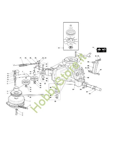Picture of Trasmissione EF 103/16 K Cat. 2021 Trattorino