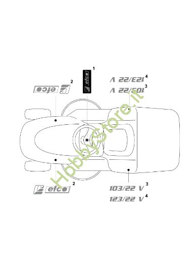 Picture of Etichette (2/2) EF 123/22 V Cat. 2021 Trattorino