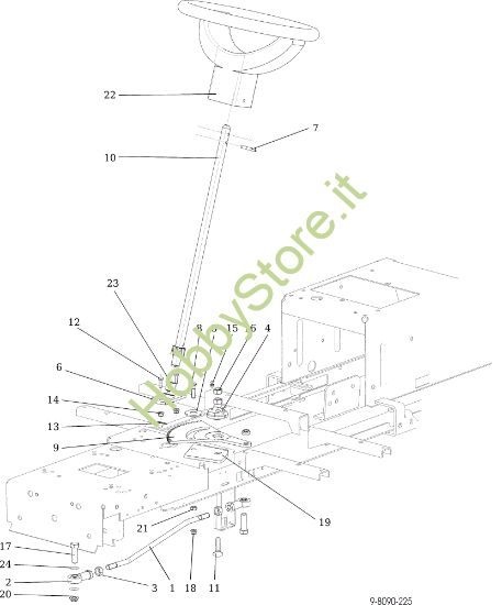 Picture of Sterzo EF 92/16KH (K1600AVD) Cat.2021 Trattorino