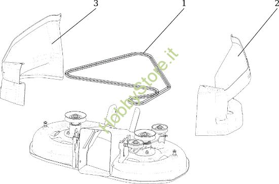 Picture of Piatto di taglio (2/2) EF 92/24 KH (K2400AVD TWIN) Cat.2021 Trattorino