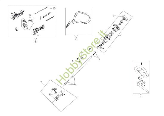 Picture of Trasmissione Unità motore DSH 250 D