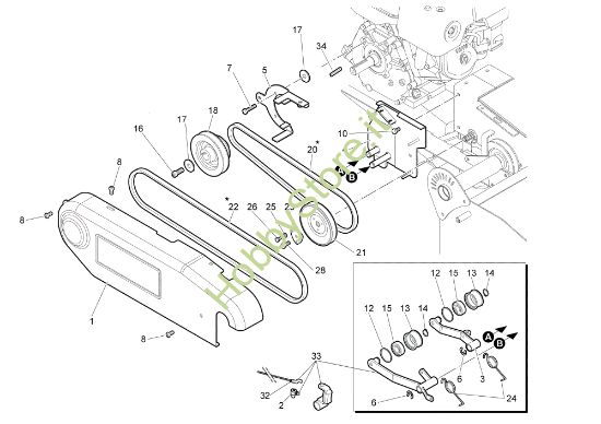 Picture of Trasmissione DR50 (K800H) Trinciasamenti