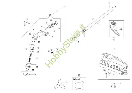 Picture of Decespugliatore Applicazione (Decespugliatore) DS 2400 D (Ø 24/26)